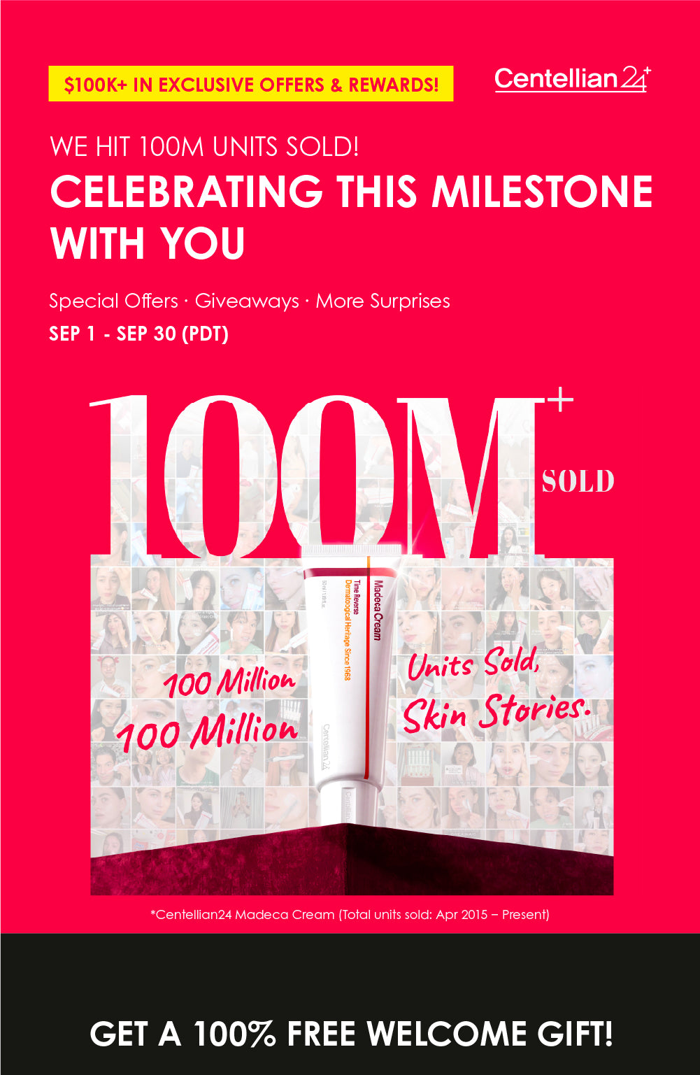 Madeca 100M Celebration